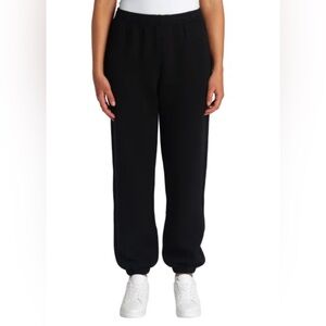 ✨Lazy Pants Fleece Joggers – Size XL (Black) ✨